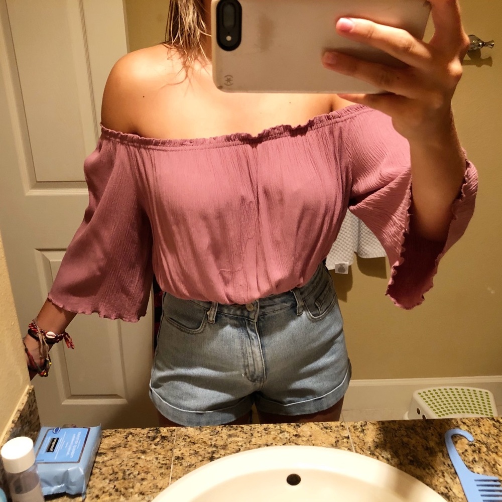 Flowy off the shoulder top